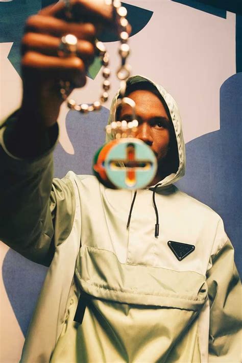 prada windbreaker frank ocean|Frank Ocean's Homer Prada Anoraks From 2021 Are .